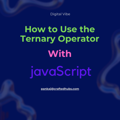 Ternary Operator JavaScript